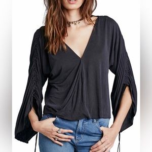 Free People Salt and Peppa top